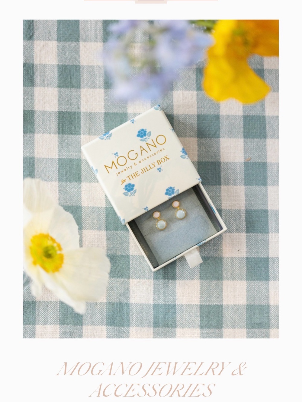 Mogano Gold and Jade Drop Earrings